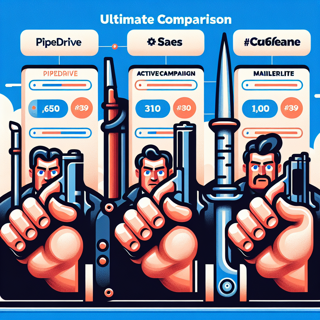 Ultimate CRM Comparison: Pipedrive, ActiveCampaign, and Mailerlite